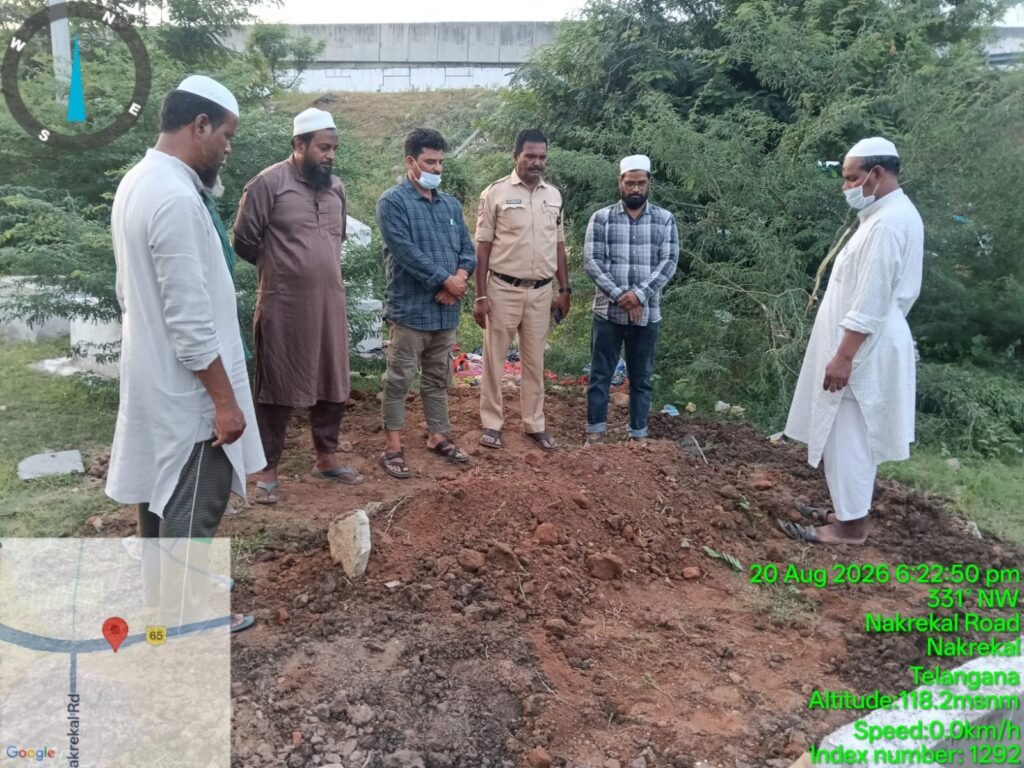 మానవత్వం చాటుకున్న నకిరేకల్ ముస్లింలు