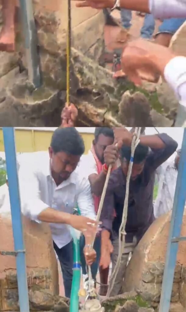 బావిలో వ్యక్తి పడటంతో కలుషితమైన తాగునీరు.. వెంటనే స్పందించిన కార్పొరేటర్