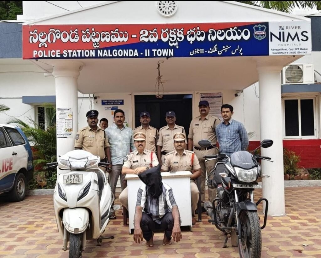 అంతర్రాష్ట్ర బైక్ దొంగ అరెస్ట్.. 36 కేసులు గుర్తింపు